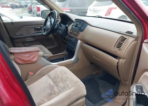 2005 Honda Pilot Ex from USA, damaged, VIN 2HKYF18485H524294